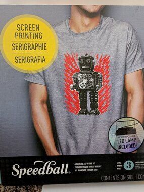 SEALED New in Box Speedball Advanced Level 3 Screenprinting Kit